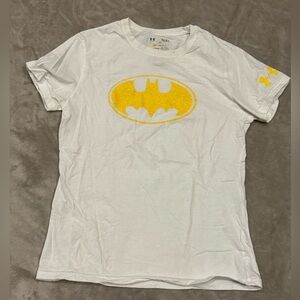 Under Armour Youth Batman White T-Shirt